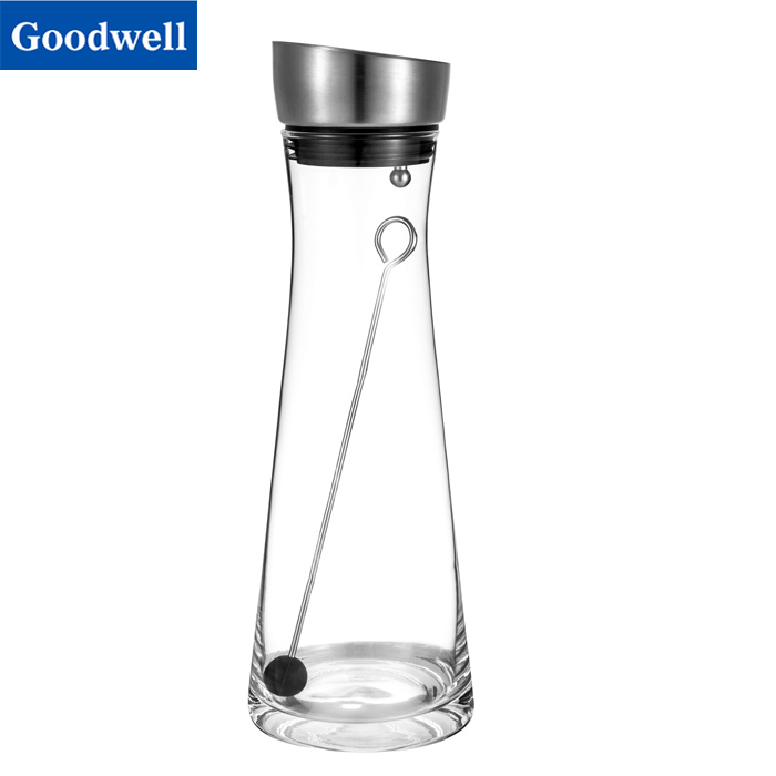 Borosilicate Glass Pitcher with Lid
